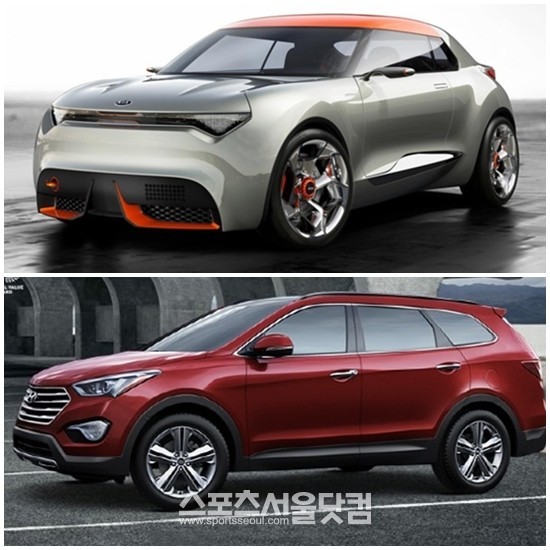 현대자동차와 기아자동차는 5일 스위스 제네바에서 열리는 2013 제네바 모터쇼에 맥스크루즈와 프로보(위쪽)를 선보인다.