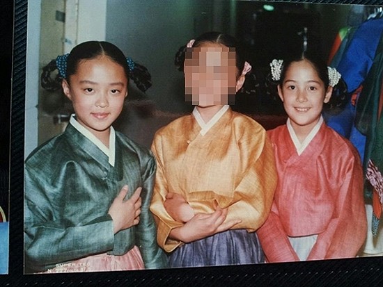 이은희 안연홍 어린시절 사진이 공개됐다./사진=이은희 페이스북