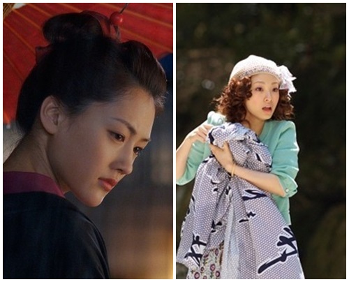 지난해 여친감 1위였다 2위로 밀려난 아야세 하루카(왼쪽)와 3위를 차지한 우에토 아야/영화 스틸컷