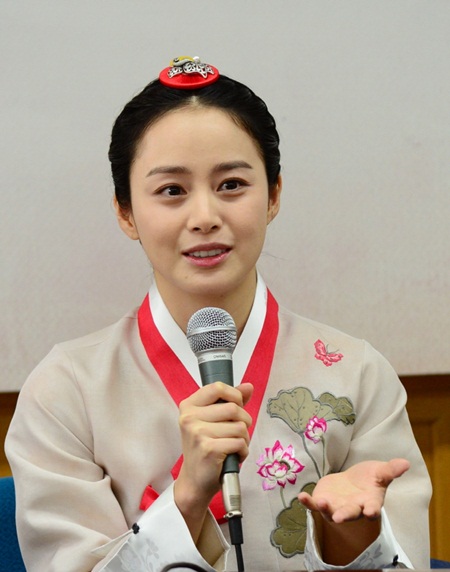 SBS 장옥정, 사랑에 살다에서 여주인공 장옥정 역을 맡은 김태희./SBS 제공