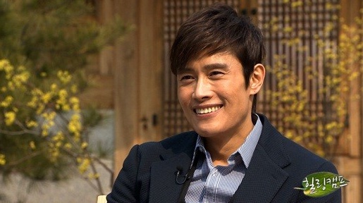 이병헌이 힐링캠프에서 열애설에 대해 해명했다./SBS 제공