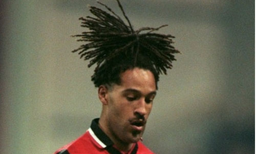 잉글랜드 축구선수 제이슨 리는 현역시절 축구실력보다는 헤어스타일로 이름을 날렸다. / 출처=아일랜드 외신 캡처