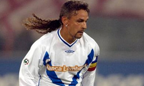 이탈리아 축구 레전드 로베르토 바조는 말총머리로 우리에게 더 친숙하다. /출처=아일랜드 외신 캡처