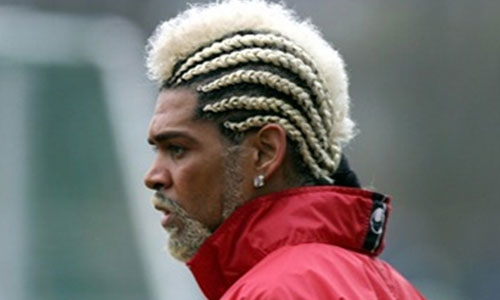 머리와 수염이 하나로 이어붙은 사비에르는 포르투갈 국가대표 수비수로 활약했다. /출처= 아일랜드 외신 캡처