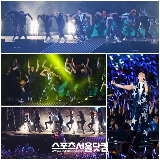 지난해 8월 열린 싸이의 썸머스탠드 훨씬 THE 흠뻑쑈 공연 무대/더팩트DB