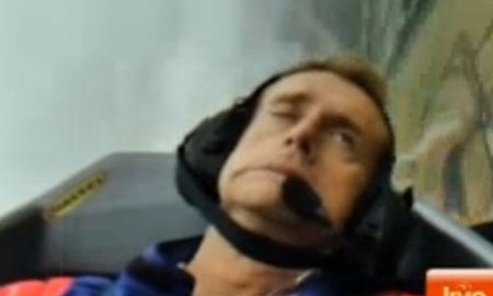 호주 기상 캐스터 그란트 데니어가 방송 중 기절했다. / 유튜브 캡처