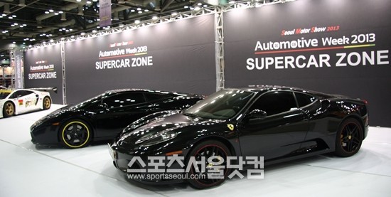 2013 서울모터쇼에 람보르기니, 페라리, 롤스로이스, 벤틀리 등 슈퍼카·럭셔리카 브랜드들이 대거 불참한 가운데, 서울모터쇼조직위원회는 모터스포츠관을 마련해 스피드 마니아들의 아쉬움을 달랜다는 계획이다.