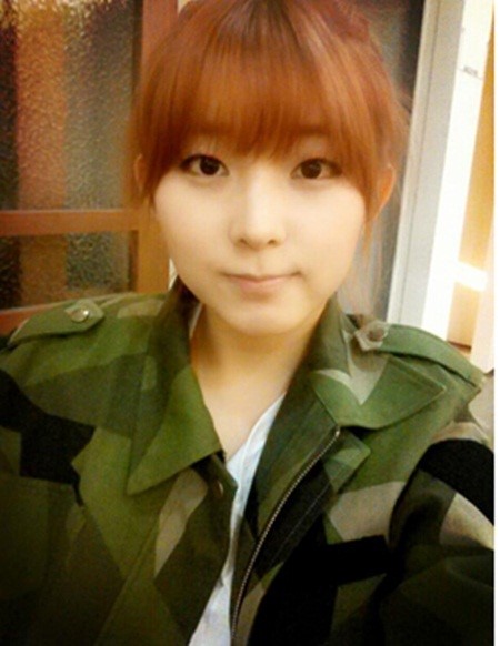 권소현 군복 셀카. / 권소현 트위터 캡처