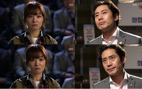 신소율(왼쪽)이 신하균과 SBS 내 연애의 모든 것에서 연기 대결을 펼치고 있다./가족액터스 제공