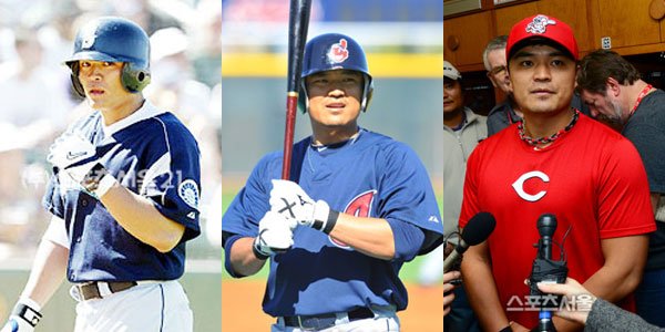 메이저리그 신시내티 레즈의 추신수가 시애틀과 클리블랜드를 거치며 꾸준한 웨이트 트레이닝으로 변화된 몸을 보이고 있다. / 스포츠서울 DB