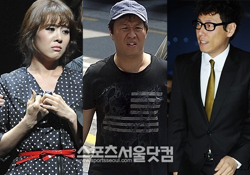 사진작가 보리의 사망소식에 옥주현, 정준하, 윤종신(왼쪽부터)이 애도의 뜻을 표하고 있다. /더팩트DB