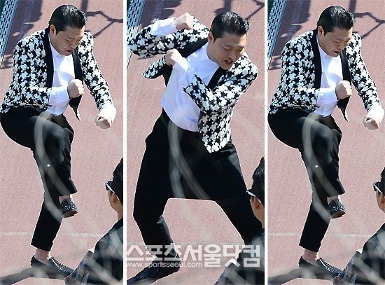 강남스타일로 일약 월드스타 대열에 오른 가수 싸이의 신곡 젠틀맨의 뮤직비디오 촬영 현장이 포착됐다. / 사진 = 더팩트DB