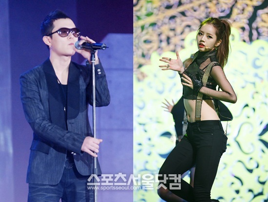 토니안(왼쪽)과 걸스데이 혜리가 조심스럽게 사랑을 키워 가고 있다. / 더팩트 DB