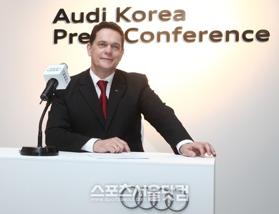 18일 요하네스 타머 아우디 코리아 대표는 기자간담회를 열고 올해 세부 사업 전략을 발표했다.