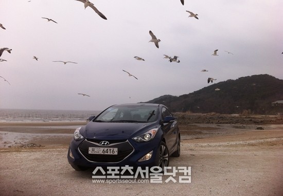 현대자동차 아반떼 쿠페.