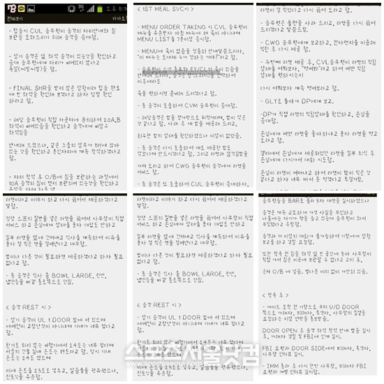 온라인 커뮤니티 게시판에 여승무원을 폭행한 대기업 상무의 신상 정보 및 논란이 된 그의 행동 경위에 대한 긴 글이 올라와 화제다. /출처=온라인 커뮤니티 게시판 캡처