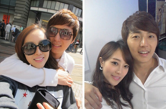 이성배 아나운서가 아내 탁예은과 찍은 다정한 사진을 공개했다.