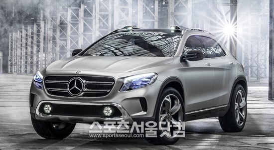 메르세데스-벤츠 소형 SUV GLA 콘셉트카.