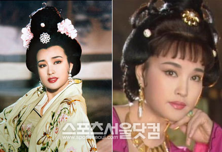 류샤오칭의 젊은 시절 사진. / 국외 온라인 커뮤니티 캡처