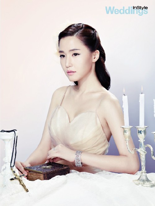 공현주가 인스타일 웨딩 화보에 참여했다. /인스타일 웨딩 제공