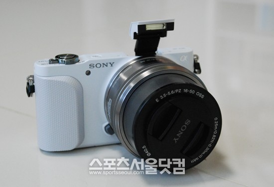 내장 플래시가 탑재 돼 편리하게 이용할 수 있다.