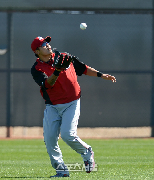 워싱턴 내셔널스와 원정 경기에서 4타수 무안타에 그친 신시내티 레즈 추신수./ 스포츠서울 DB