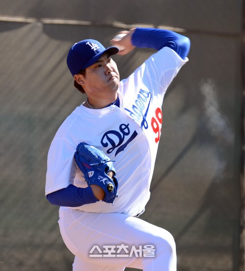 류현진이 다음달 1일 콜로라도전서 시즌 3승과 함께 탈삼진 리그 5위권 등극을 노린다. / 스포츠서울 DB