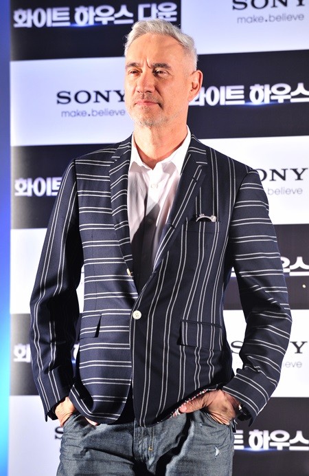 영화 화이트 하우스 다운 홍보차 내한한 롤랜드 에머리히 감독./영화인 제공