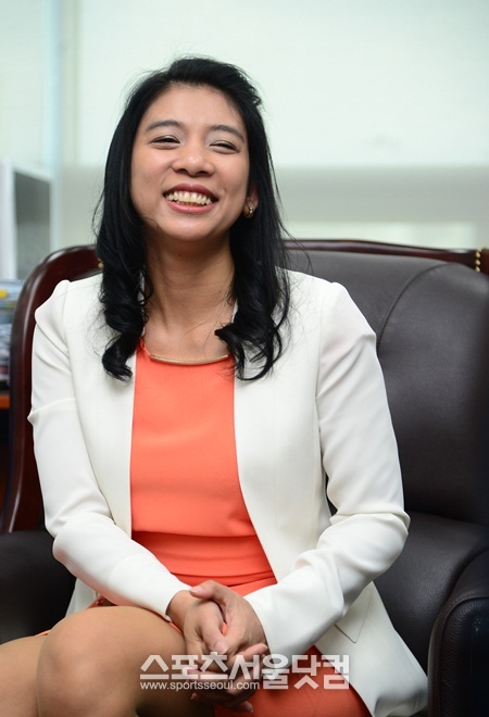 완득이 엄마로 이름을 알린 이자스민 의원은 임기가 끝난 후 기회가 된다면 배우로 돌아가고 싶다고 말했다. / 이새롬 기자