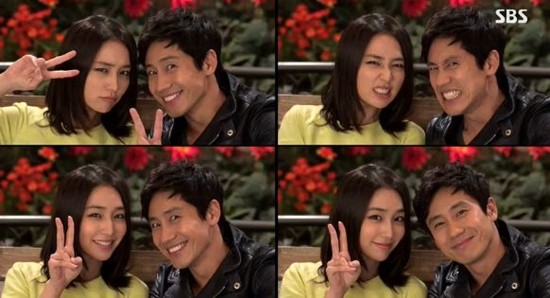 김수영(신하균 분)과 노민영(이민정 분)이 본격적으로 연애를 시작하고 데이트를 즐기고 있다.  /SBS 내 연애의 모든 것 방송 캡처