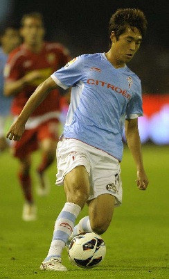 아틀레티코 마드리드와 프리메라리가35라운드에 결장한 셀타 비고 박주영.