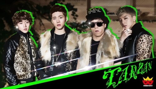 원더보이즈가 신곡 타잔을 발표하고 카리스마 넘치는 남자로 변신했다. / 엔터102 제공