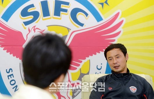 4살 아들을 위해서라도 더 그라운드에서 선수로 뛰고 싶다는 김한윤.