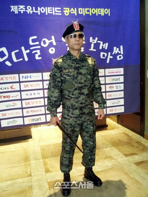 FC서울 징크스를 털어내겠다는 전투 의지를 밝힌 박경훈 제주 유나이티드 감독./ 스포츠서울 DB