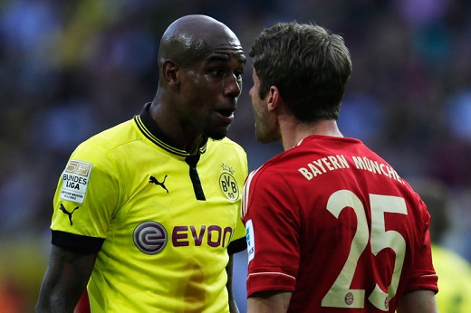 2012~2013시즌 유럽축구연맹(UEFA) 챔피언스리그 결승에서 만나는 바이에른 뮌헨과보루시아 도르트문트. / SB nation 캡처