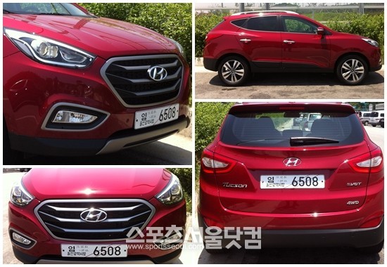 현대자동차 뉴 투싼ix 외관