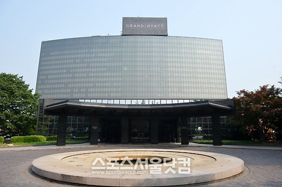 이병헌-이민정이 8월 결혼식을 올릴 예정인 그랜드하얏트호텔. /문병희 기자