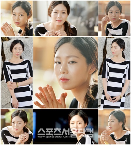 카메라를 향해 다양한 표정을 지은 박지수는 낮은 음성과 차분한 말투가 돋보였다.