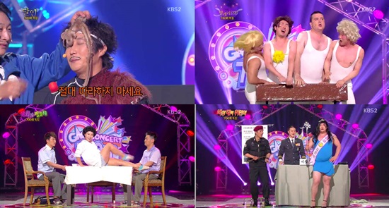 개콘 700회 특집에는 과거 개그콘서트를 빛낸 개그맨들이 대거 출연했다.