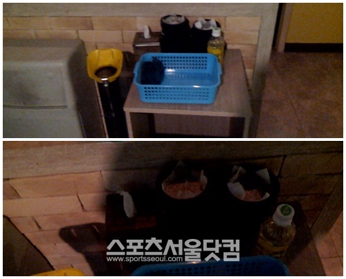 PC방에 흡연자들을 위해 재떨이, 라이터, 향균살취제와 같은 제품을 PC방 카운터에 배치해두고 있다.