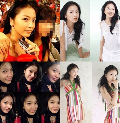 홍진영의 과거 사진이 네티즌들의 눈길을 끌고 있다./온라인 커뮤니티