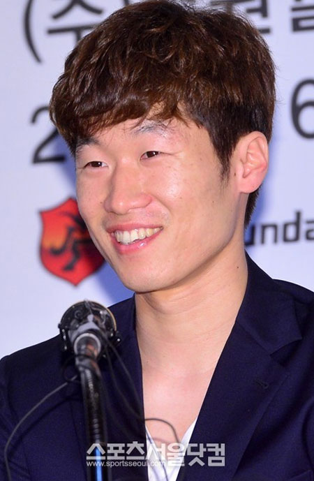 박지성 기자회견이 화제다. / 남윤호 기자