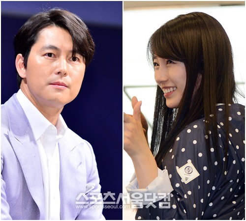 배우 정우성(왼쪽)이 요즘 활약하는 연기돌로 미쓰에이 수지를 꼽으면서 연기력을 높이 평가했다./더팩트DB