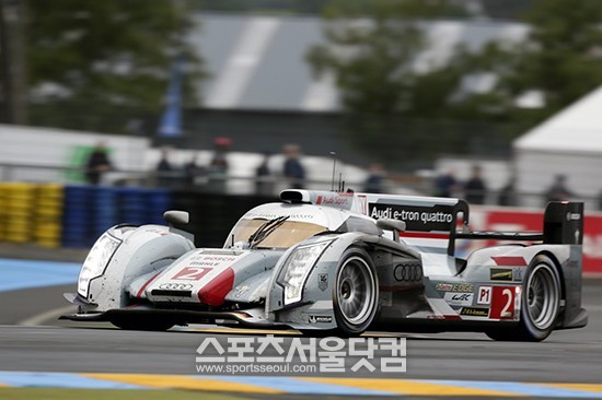 아우디가 23일(현지시각) 열린  2013 르망 24시간 레이스에서 우승을 차지했다.