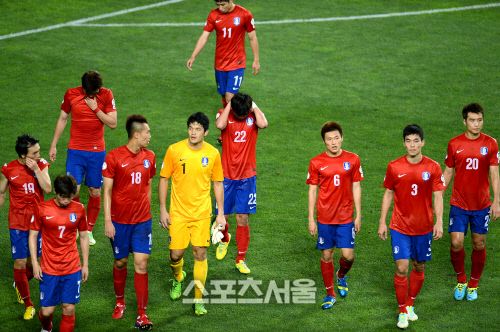 2000년대 이후 가장 우여곡절 끝에 월드컵 본선 무대를 밟은 2014 브라질 월드컵 대표팀.