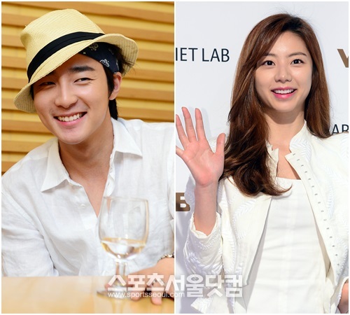 가수 로이킴(왼쪽)과 연기자 박수진이 4개월 째 열애 중이라는 보도가 나왔다./더팩트DB