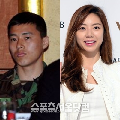 로이킴과 박수진의 열애설에 누리꾼들 사이에서 박수진의 공개 연인 백지훈(왼쪽)에 대한 관심이 크다. / 더팩트 DB