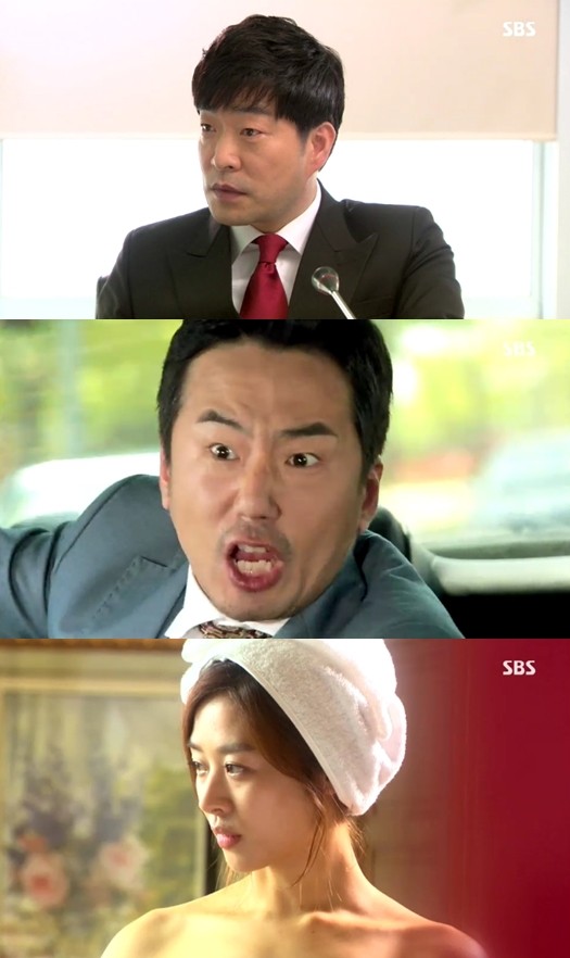 황금의 제국이 배우들의 탄탄한 연기와 참식한 소재로 추격자의 그림자를 지우고 있다. / SBS 대기획 황금의 제국 방송캡처