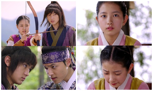 박건태(왼쪽)와 김지민이 아역답지 않은 연기력으로 강렬한 인상을 심어주고 있다.