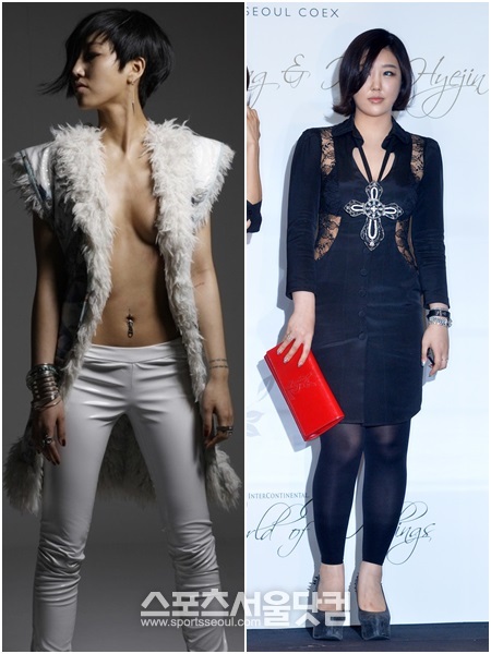 로티플스카이 최근(오른쪽) 모습이 화제다./알스컴퍼니, 더팩트DB